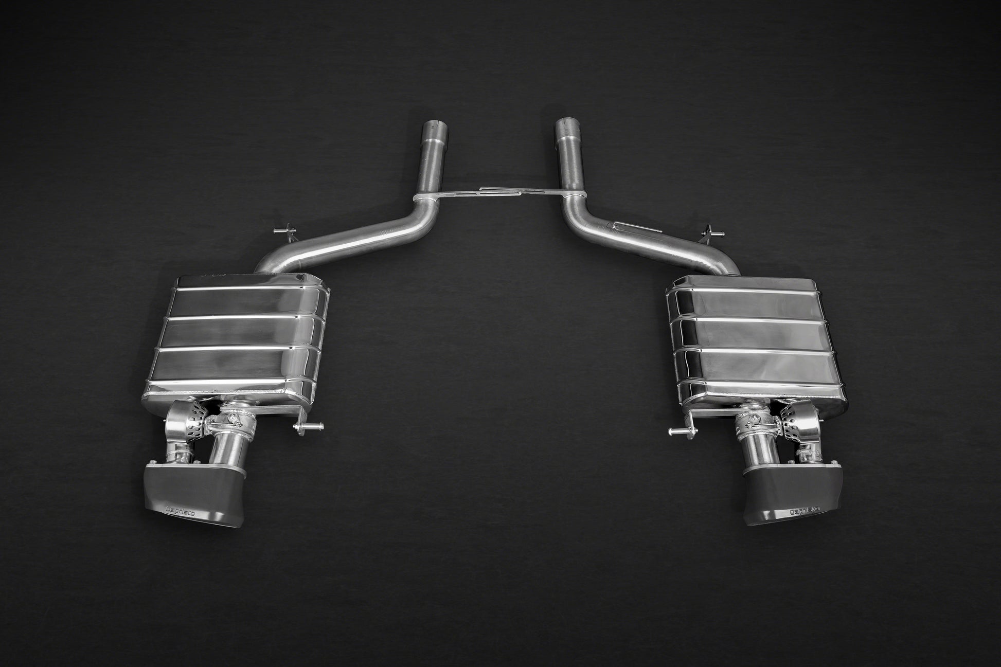 BMW 550i (F10) - ECE Valved Mufflers with Ceramic Tips (CES3) image 1