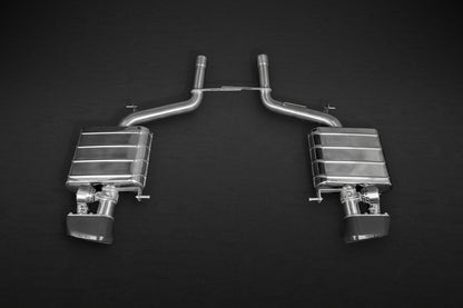 BMW 550i (F10) - ECE Valved Mufflers with Ceramic Tips (CES3) image 1
