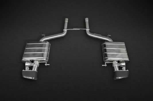 BMW 550i (F10) - ECE Valved Mufflers with Ceramic Tips (CES3) image 1