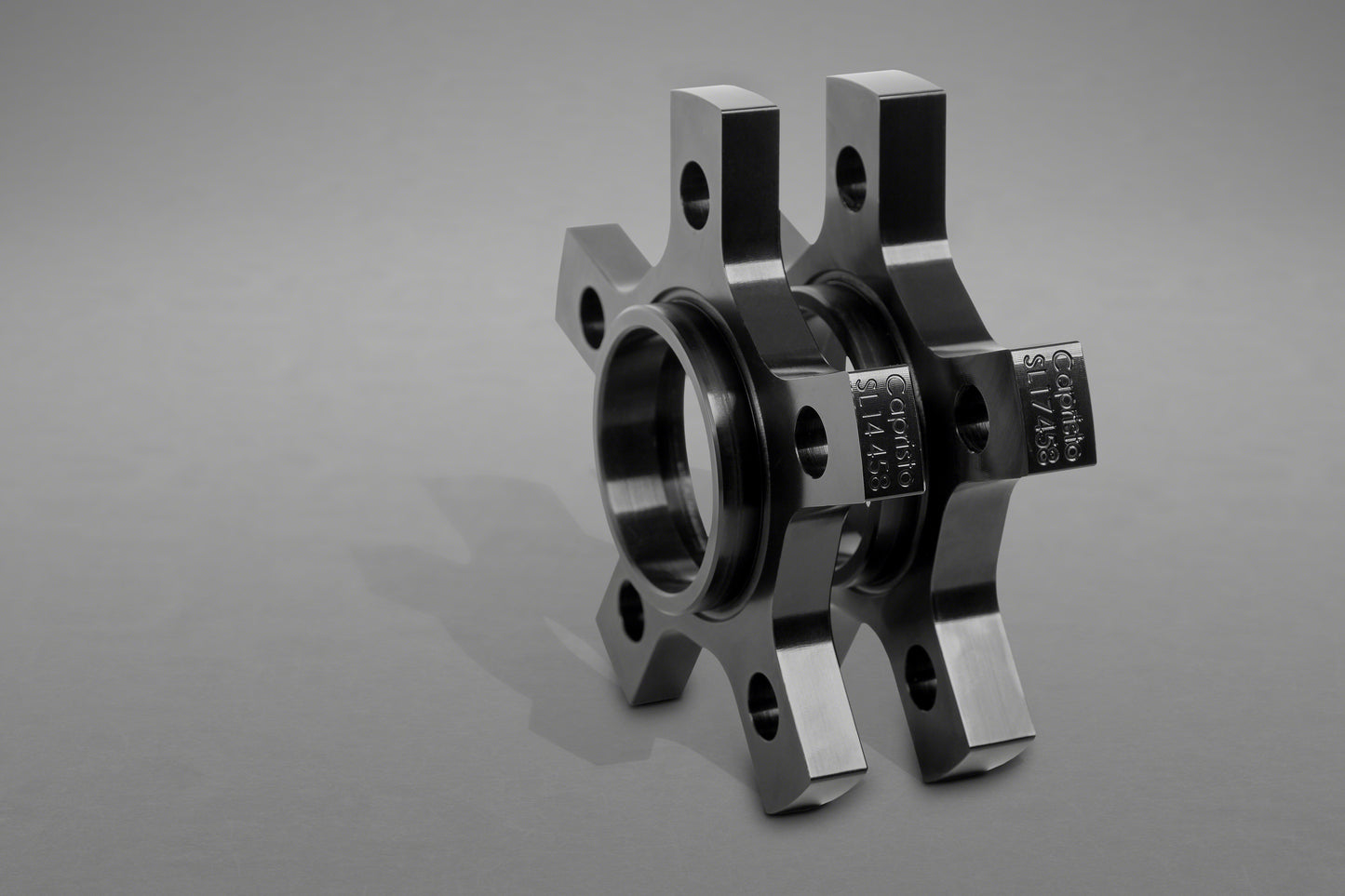Ferrari 458 - Wheel Spacers 14mm Front / 17mm Rear (Star Shape) with Titanium Wheel Bolts image 2