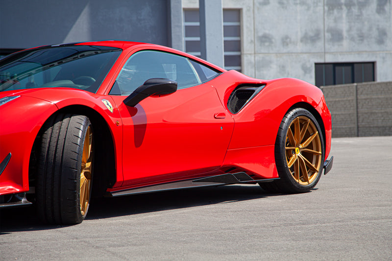 Ferrari 488/F8 - Side Skirts (WITH Wings) image 15