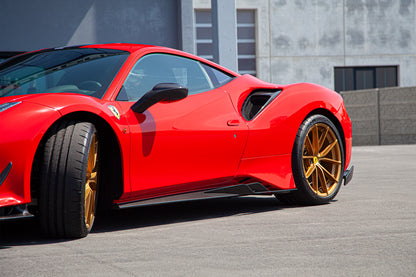 Ferrari 488/F8 - Side Skirts (WITH Wings) image 15