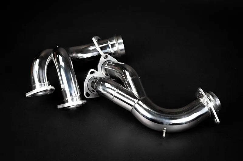 Ferrari 512/Testarossa - Primary/PreCat Delete Pipes (Short Version for Capristo EU Headers) image 1