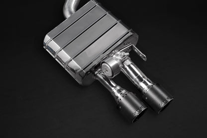 Audi S8 (D4) - Valved Exhaust, Mid Pipes, and Carbon Tips (CES3) image 2