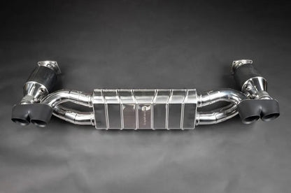 Porsche 997.2 Turbo/S - Valved Exhaust with 250 Cell Sports Cats (CES3) image 1