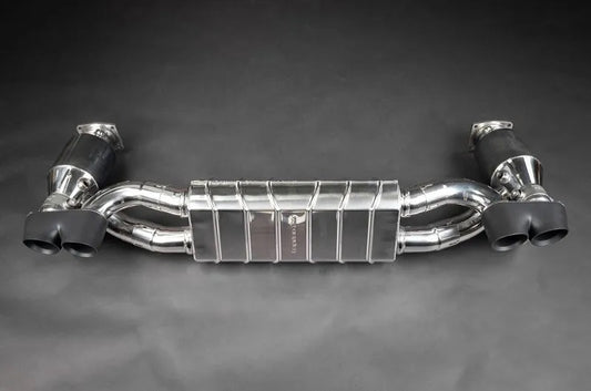 Porsche 997.2 Turbo/S - Valved Exhaust with 250 Cell Sports Cats (CES3) image 1