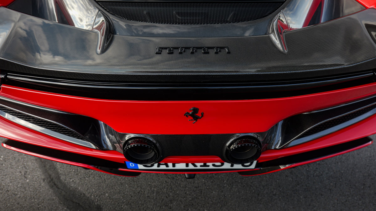 Ferrari 296 - Carbon Fiber Rear Spoiler
