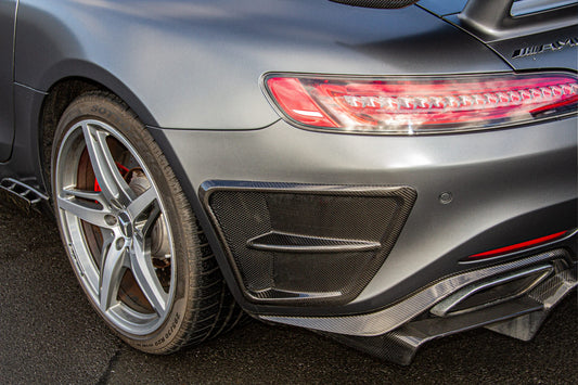 Mercedes AMG GT/GTS - Carbon Fiber Rear Air Outlet image 0