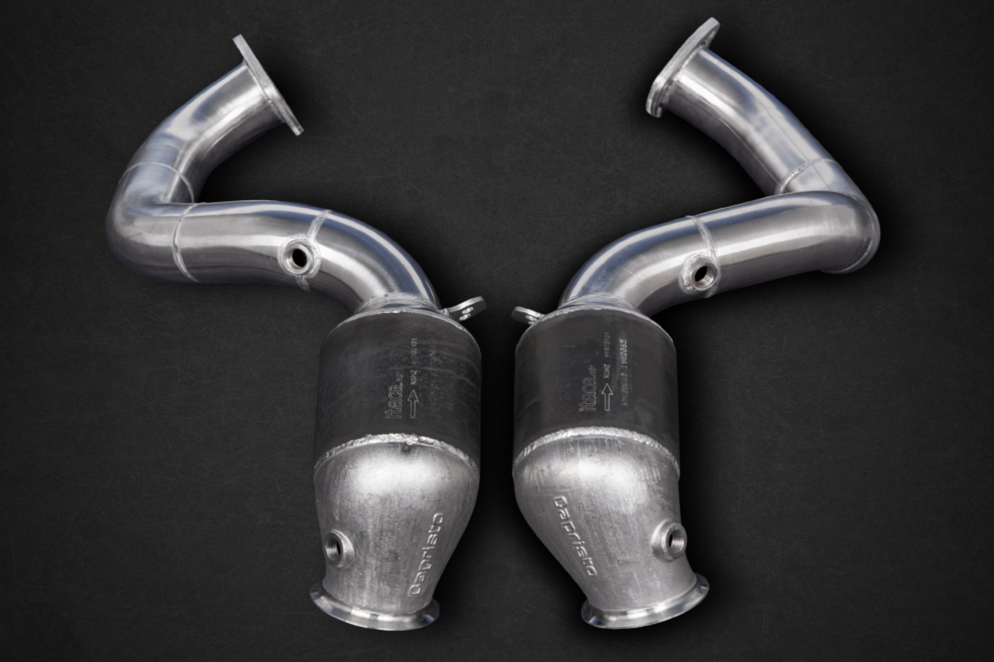 Aston Martin Vantage V12 (AE31) - 100 Cell Sports Cat Downpipes (with Heat Blankets) image 2