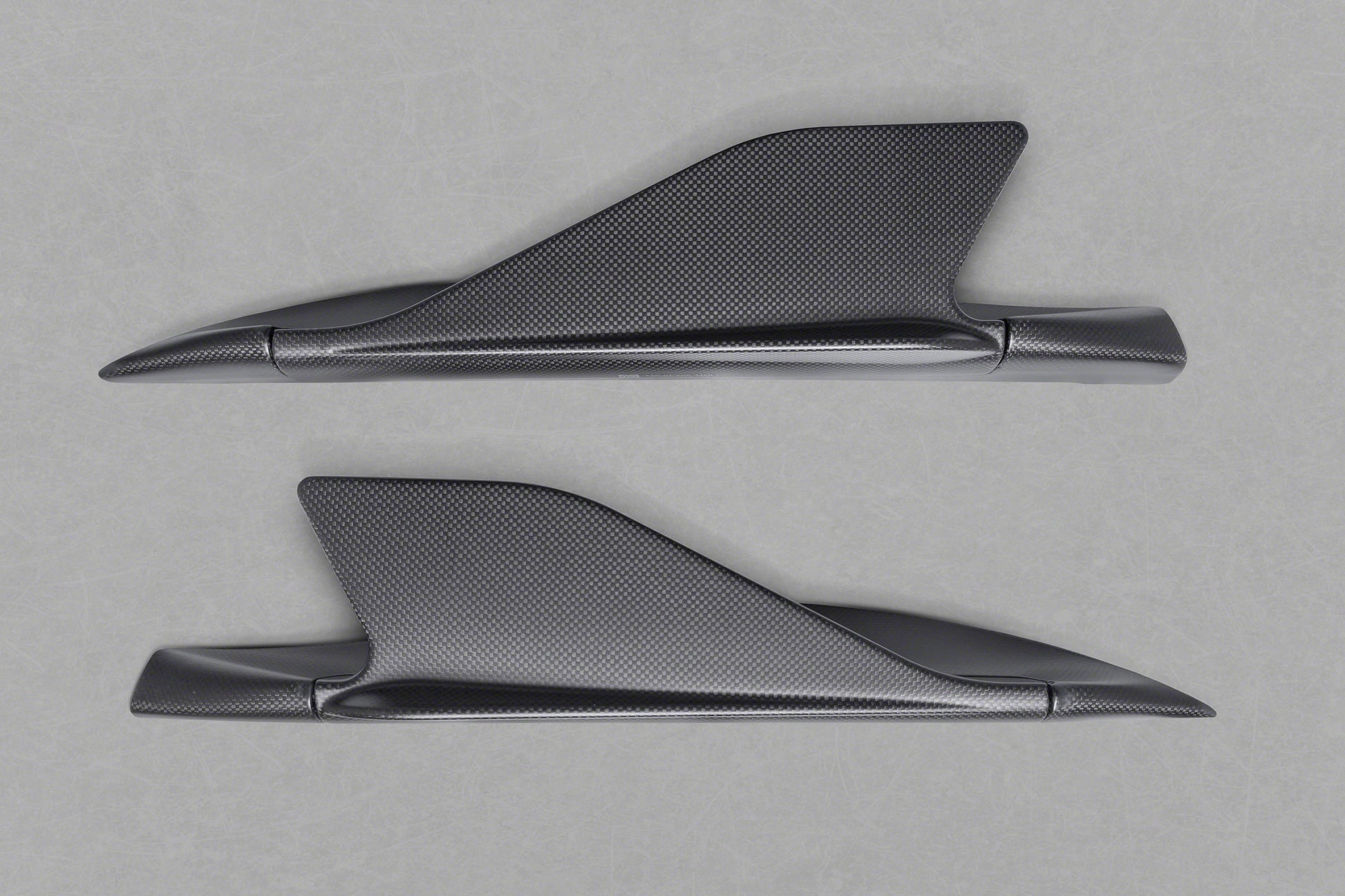 Ferrari 488 - Carbon Side Fins (with Adapters) (Matte) image 0