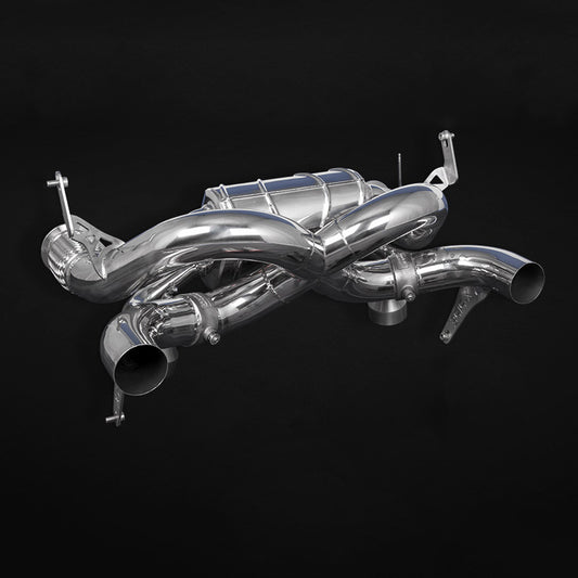 Lamborghini Huracan Performante - Valved X Pipe Exhaust (for OEM tips) image 0
