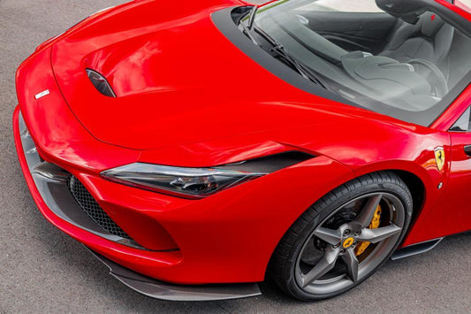 Ferrari F8 - Carbon Fiber Side air guides (L/R) image 0