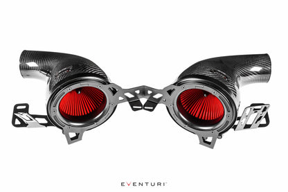 Eventuri Porsche 991.1/2 Turbo/S Black Carbon Intake System