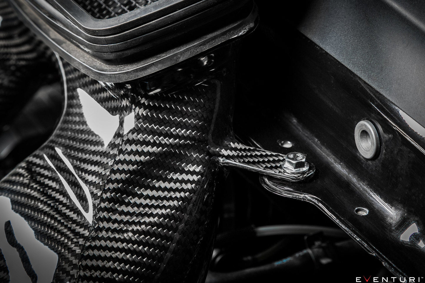 Eventuri Porsche 991.1/2 Turbo/S Black Carbon Intake System