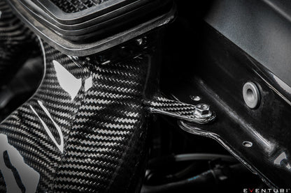 Eventuri Porsche 991.1/2 Turbo/S Black Carbon Intake System