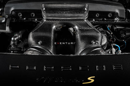 Eventuri Porsche 991.1/2 Turbo/S Black Carbon Intake System