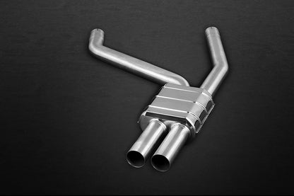 Porsche 958 Cayenne V8 GTS (12-14) - Valved Exhaust with Mid-Pipes (CES3) image 2