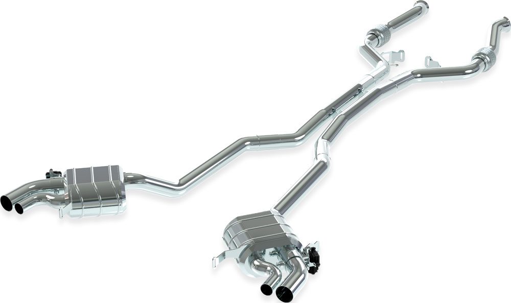 Mercedes AMG GT63 (C192) - Valved Exhaust with Mid Pipes (for OE Actuators) image 0