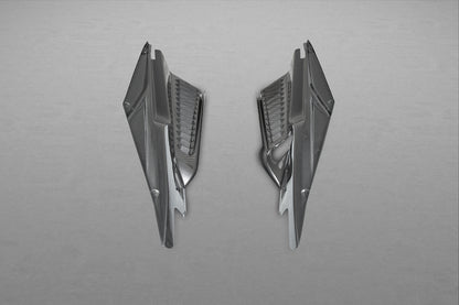 Ferrari 458 Italia/Speciale Carbon Side Engine Compartment Covers (Matte) image 0