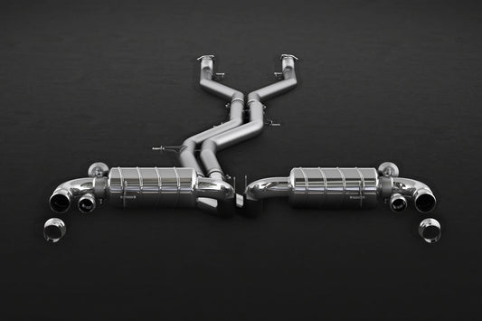 Bentley Bentayga (W12) - Valved Exhaust with Cat and Middle Silencer Spare Pipes (CES3) image 0