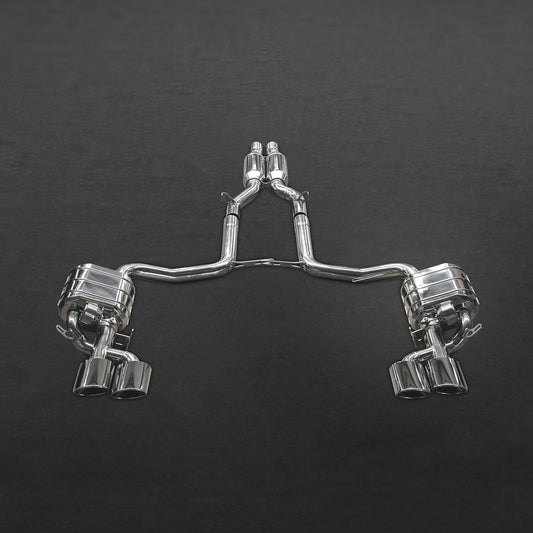 Mercedes AMG C63 (W204) Black Series - Valved Exhaust with Middle Silencer Pipes (CES3) image 0