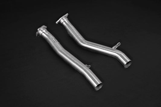 Porsche 958 Cayenne V8 Induction/Turbo/S/GTS (up to 14) - Post Cat Spare Pipes image 0