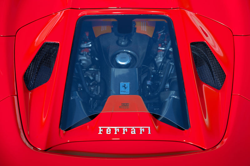 Ferrari 488GTS/Pista - Carbon and Glass Bonnet (Design S) image 0