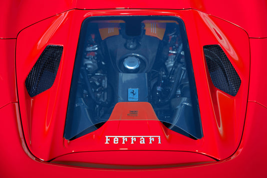 Ferrari 488GTS/Pista - Carbon and Glass Bonnet (Design S) image 0
