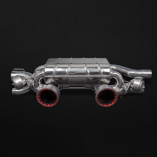 Porsche 991.2 Carrera/GTS - Valved Exhaust with Wicrom Tips (for PSE) image 1