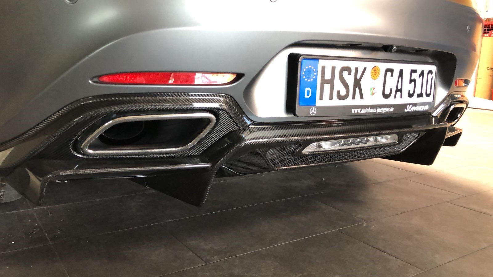 Mercedes AMG GT/GTS - Carbon Fiber Rear Diffuser image 8