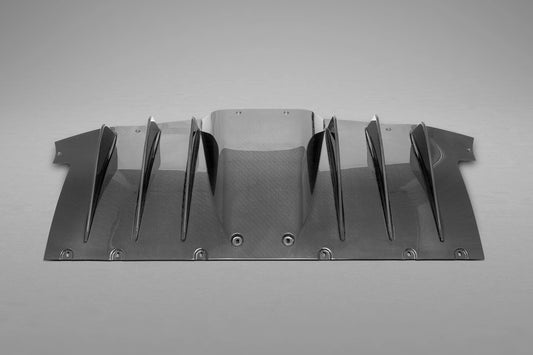 Ferrari 458 Italia/Spider - Carbon Rear Diffuser (Matte) image 0