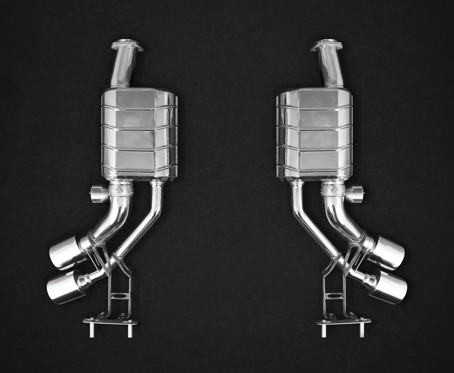 Mercedes AMG G63/550/500 (W463) - ECE Valved Dual Mufflers (CES3) image 0