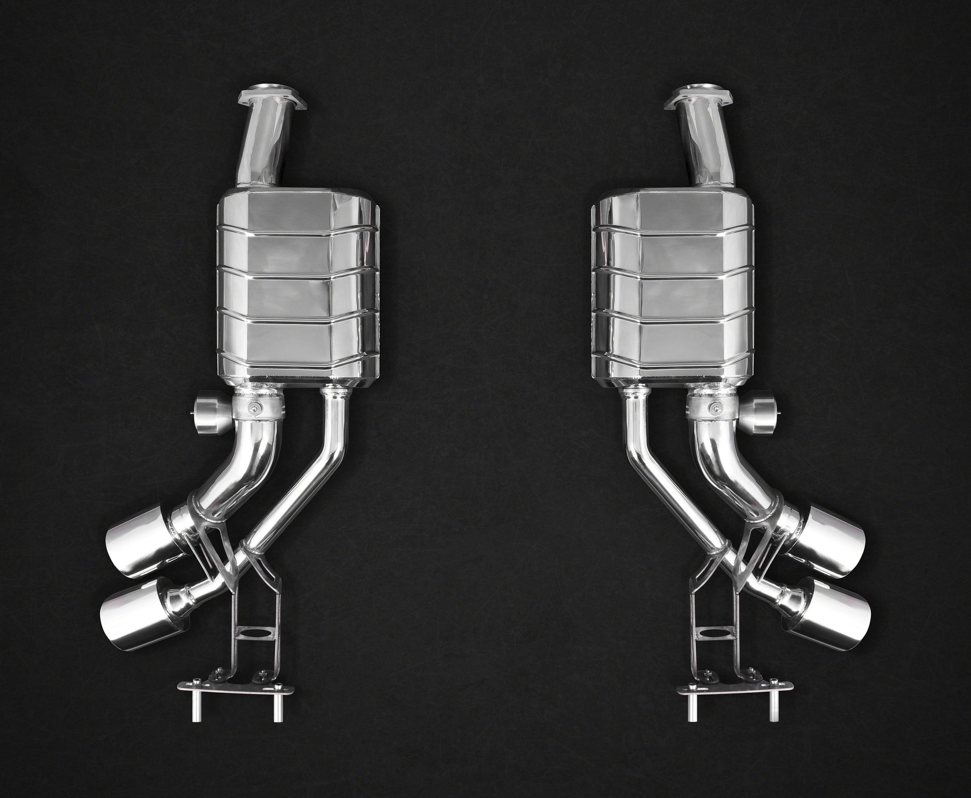 Mercedes AMG G63/550/500 (W463) - ECE Valved Dual Mufflers (CES3) image 0