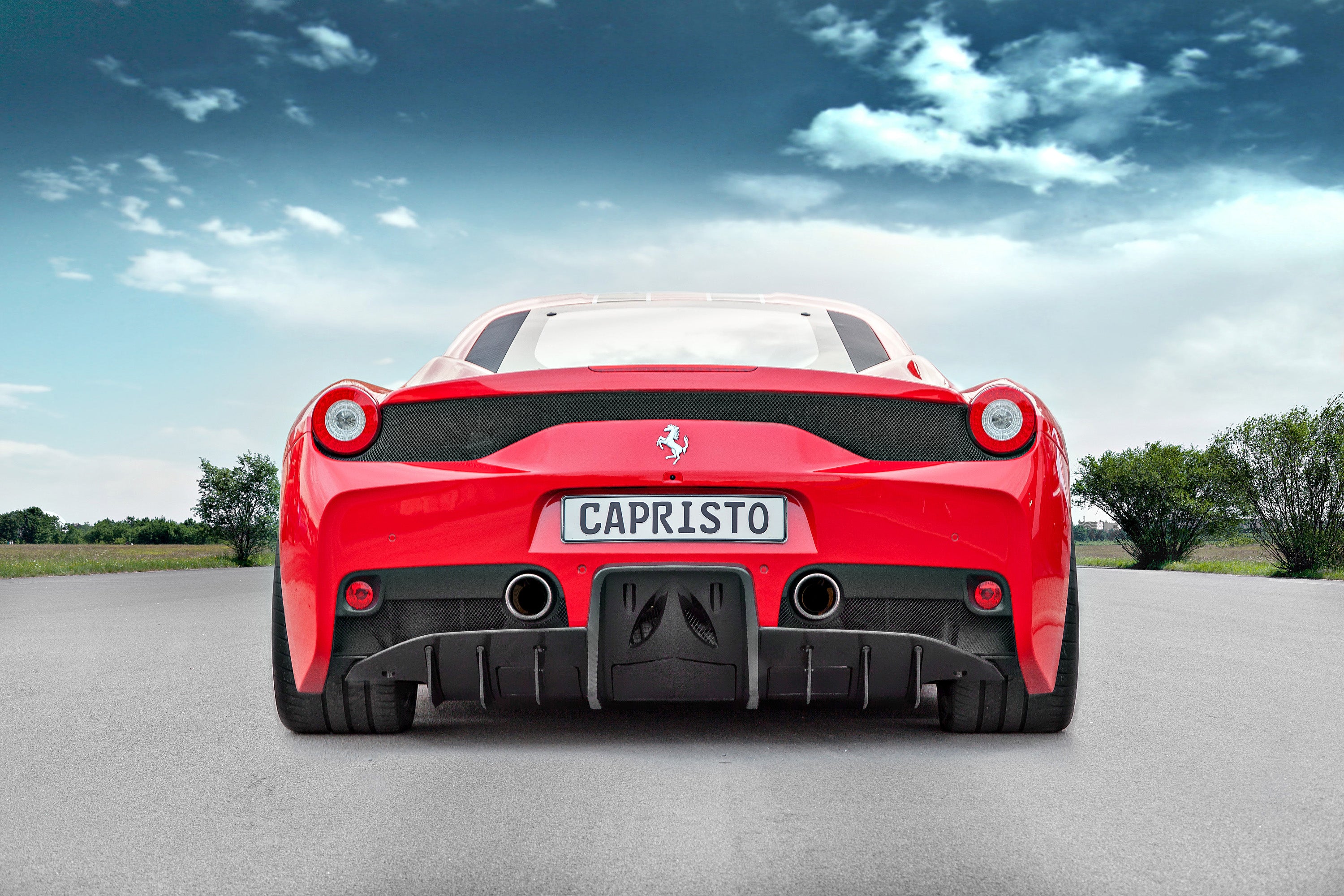 Ferrari 458 Speciale - Carbon Rear Diffuser image 6