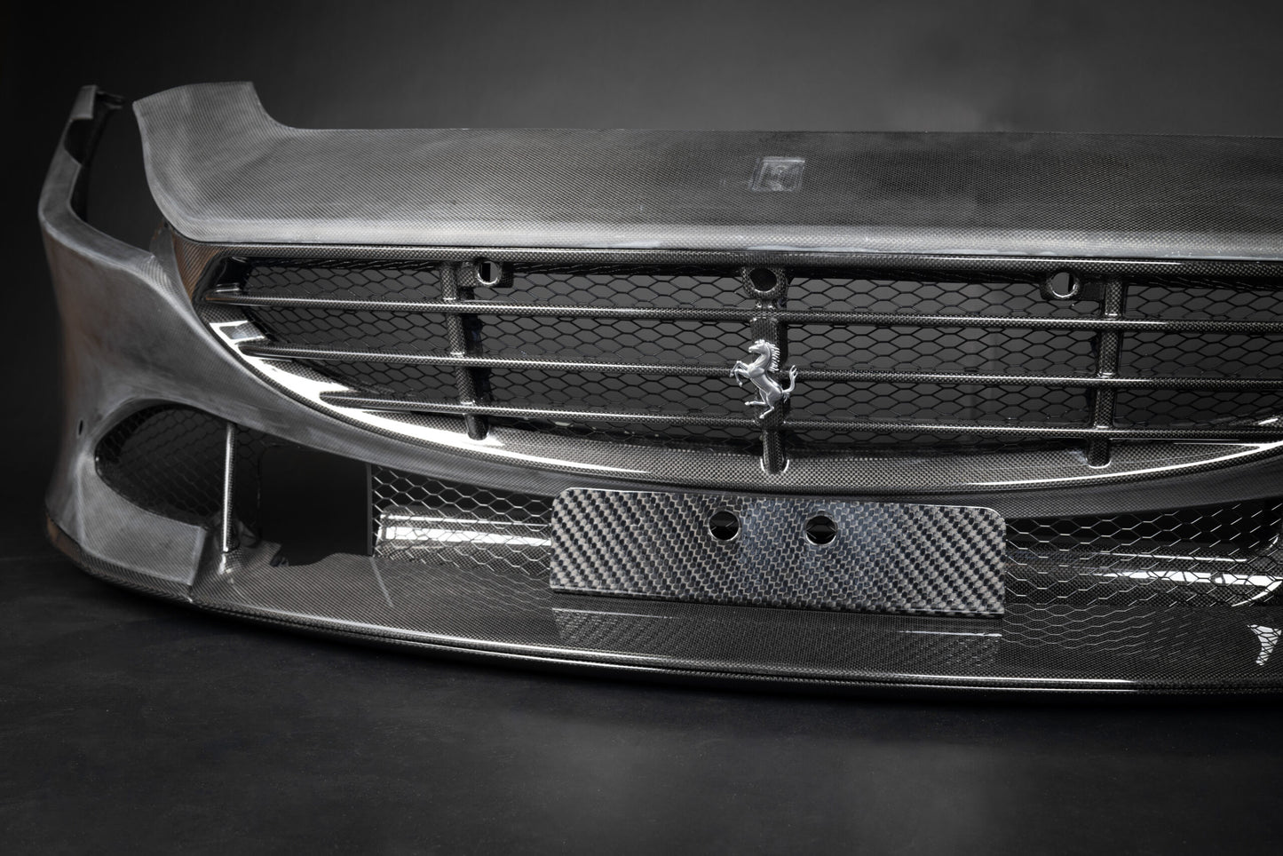 Ferrari Roma - Carbon Fiber Front Bumper (Complete) image 10