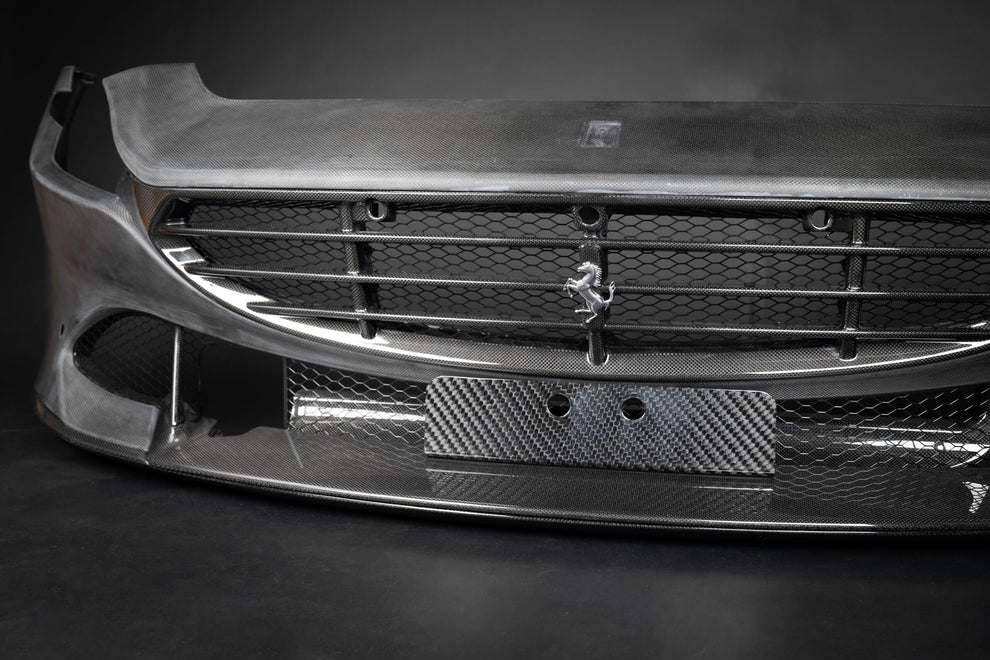 Ferrari Roma - Carbon Fiber Front Bumper (Complete) – Capristo Exhaust