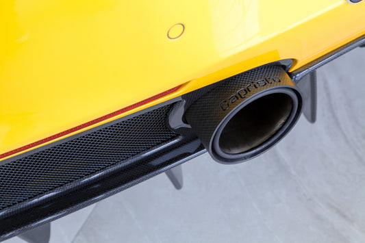 Ferrari 488 - Carbon End Pipe Shells (Matte) image 2