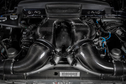 Eventuri Porsche 991.1/2 Turbo/S Black Carbon Intake System