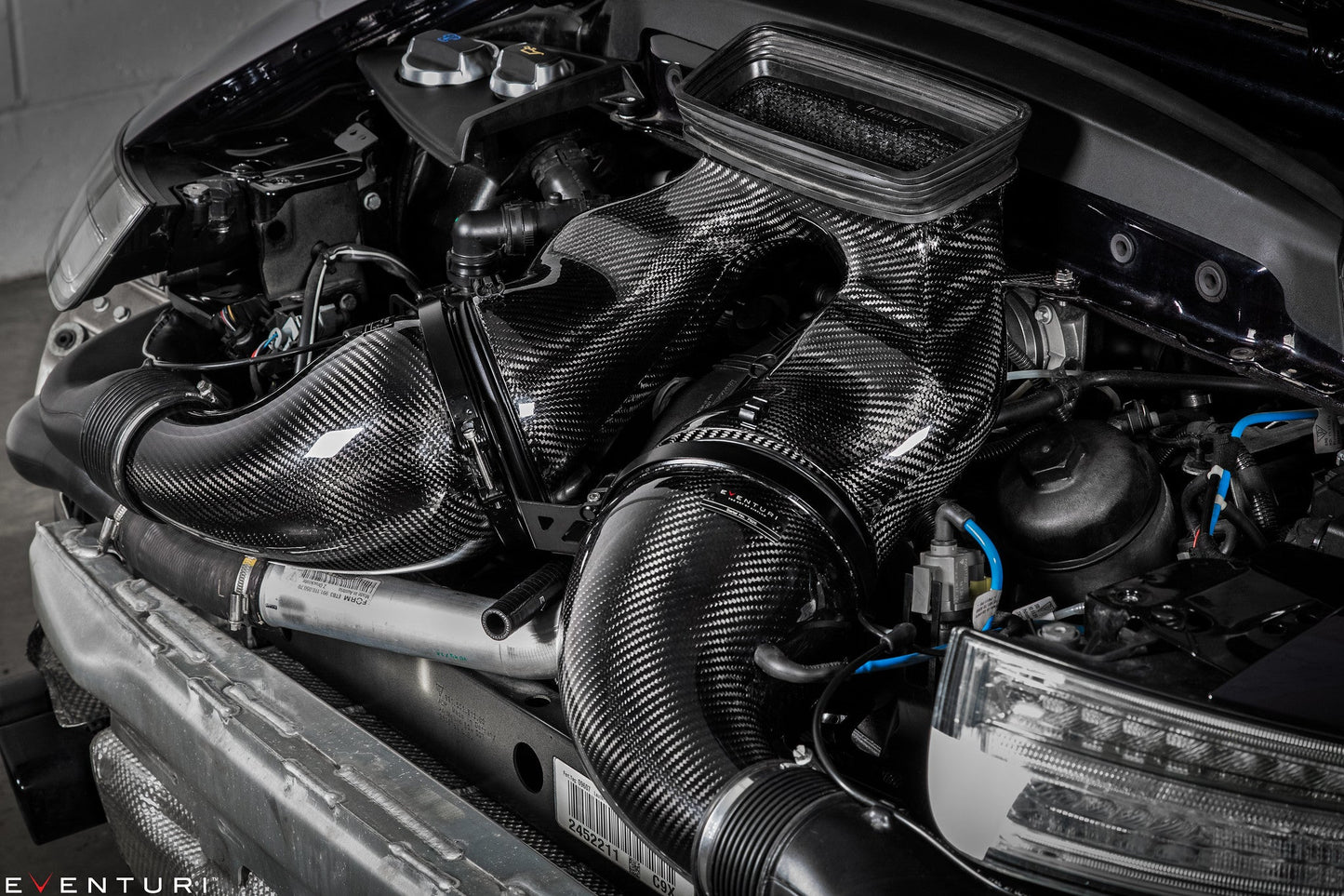 Eventuri Porsche 991.1/2 Turbo/S Black Carbon Intake System