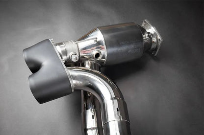 Porsche 997.2 Turbo/S - Valved Exhaust with Cat Delete Test Pipes (CES3) image 0