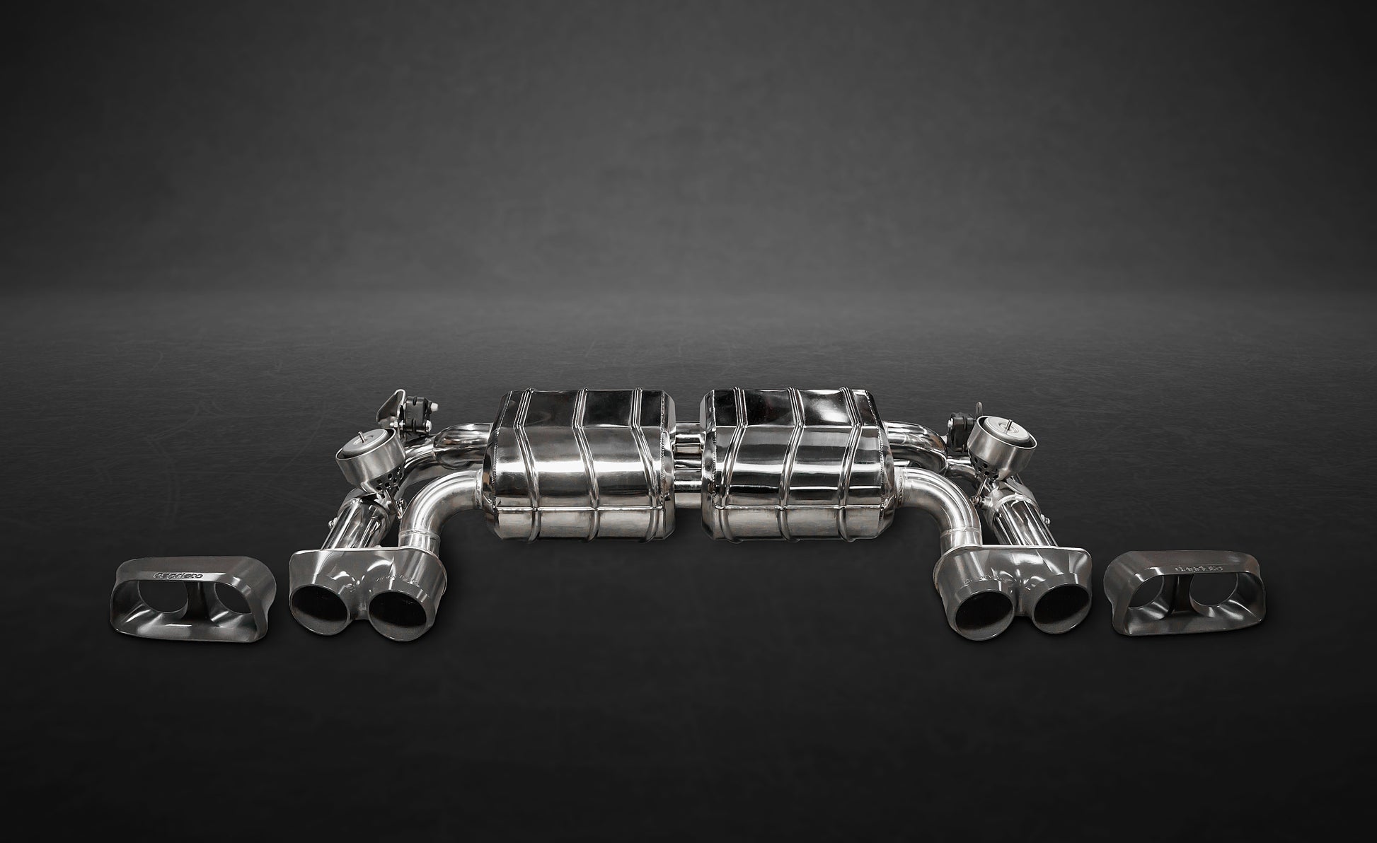 BMW 435i - Valved Exhaust with Middle Silencer Spare Pipes and Skirt Diffuser (CES3) image 1