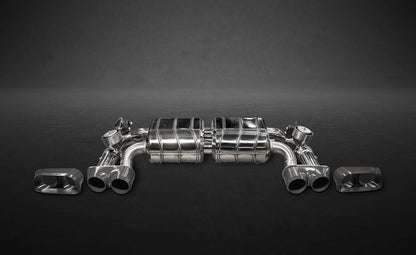 BMW 435i - Valved Exhaust with Middle Silencer Spare Pipes and Skirt Diffuser (CES3) image 1
