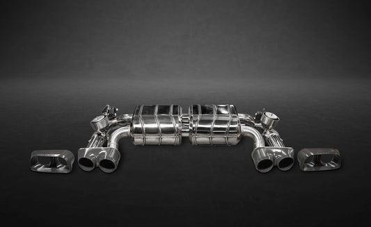 BMW 435i - Valved Exhaust with Middle Silencer Spare Pipes and Skirt Diffuser (CES3) image 1