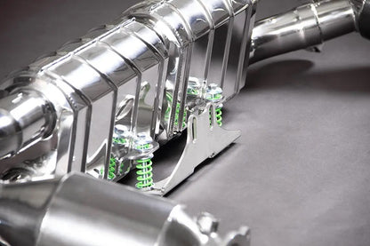 Porsche 997.1 Turbo/S/GT2/2RS - Valved Exhaust with 250 Cell Sports Cats (CES3) image 2