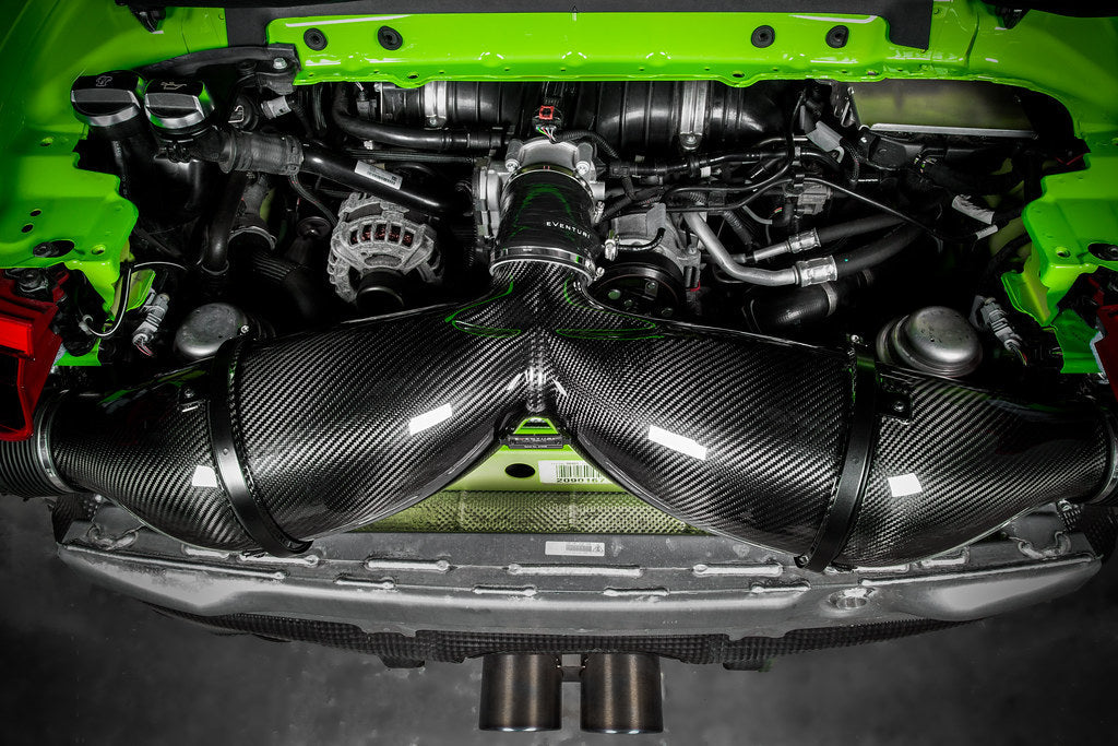 Eventuri Porsche 991.1 / 991.2 GT3 RS Black Carbon Intake System