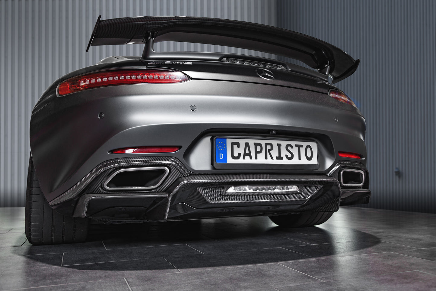 Mercedes AMG GT/GTS - Carbon Fiber Rear Diffuser image 0