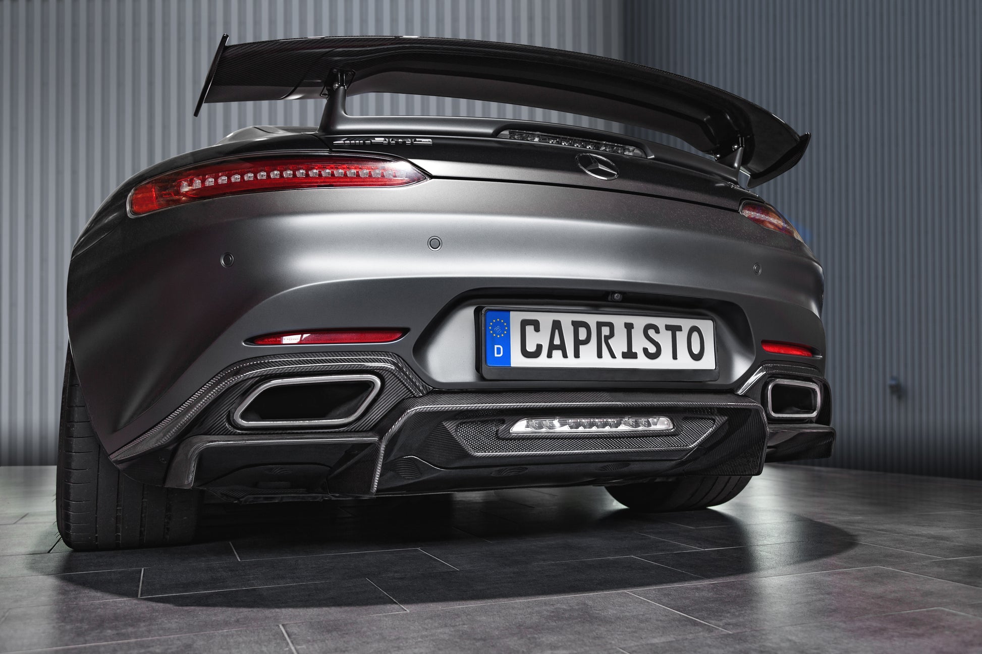 Mercedes AMG GT/GTS - Carbon Fiber Rear Diffuser image 0