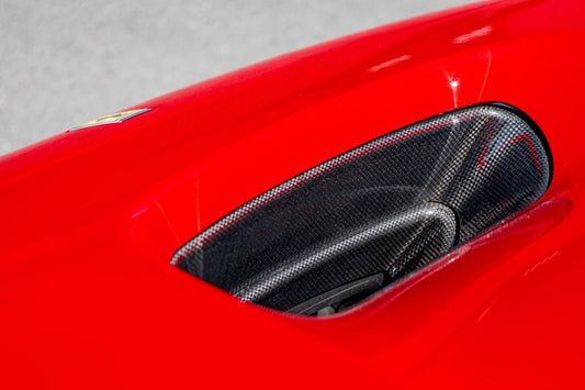 Ferrari F8 - Carbon Fiber Front air vents (2 Pieces) image 0