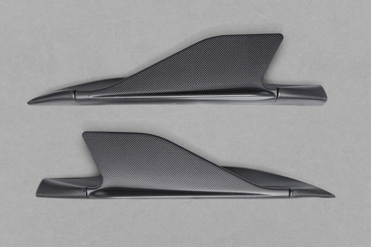 Ferrari 488 - Carbon Side Fins (with Adapters) image 0