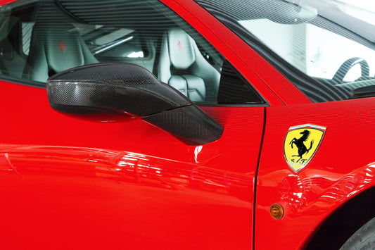 Ferrari 458 - Carbon Mirror Cases (Matte) image 4